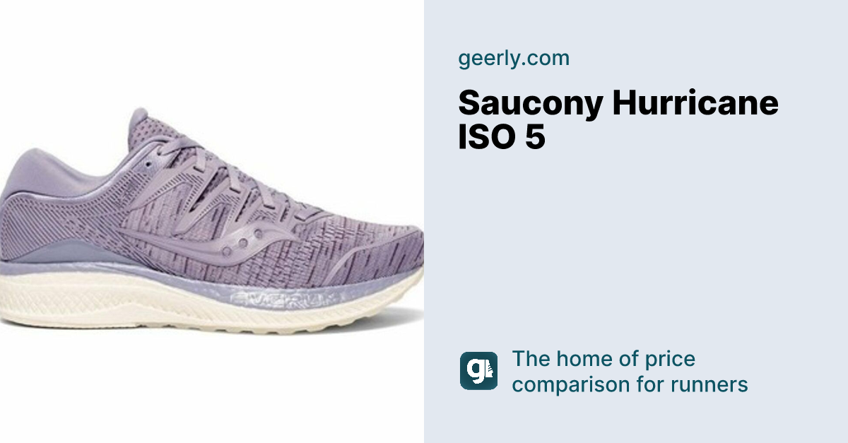 Saucony Hurricane ISO men's women's running shoe Impartial