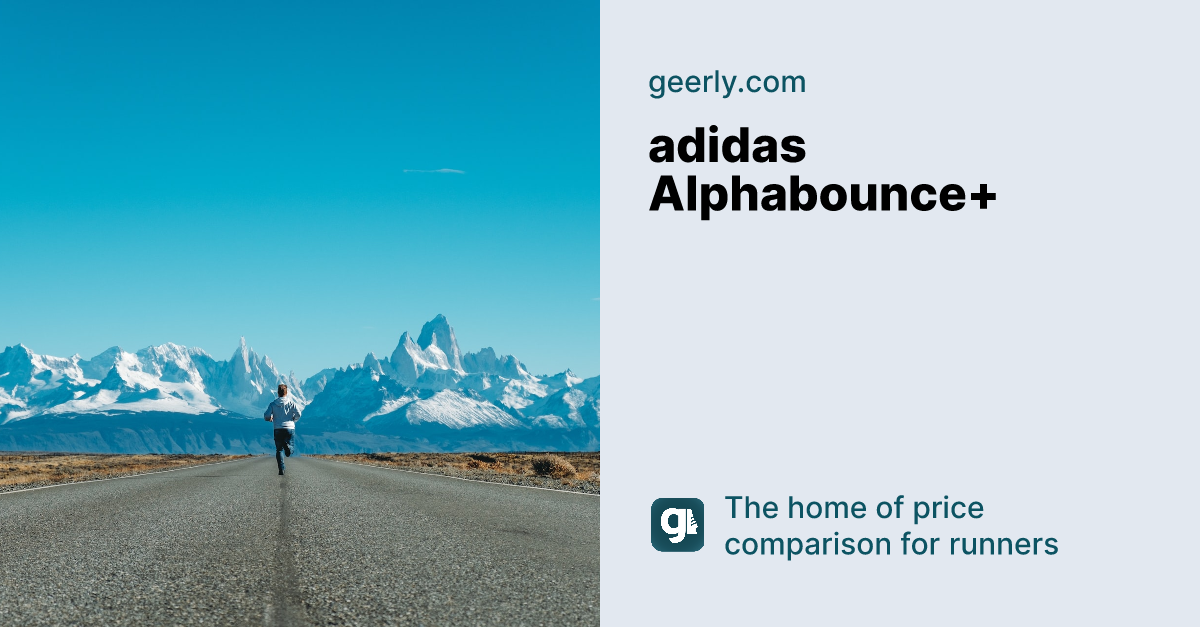 adidas Alphabounce+ - men's & women's running shoe | Impartial reviews &  price comparison | geerly